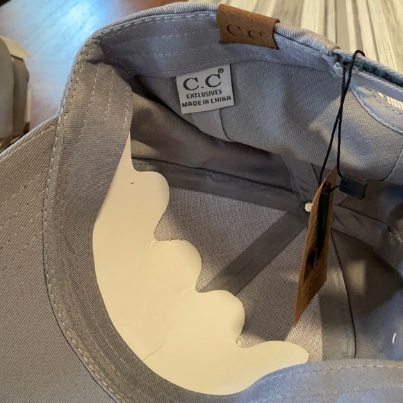 C.C Gray Rosé All Day Baseball Cap - Picture 5 of 6